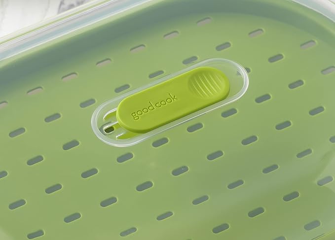 GoodCook Everyday Microwave Steamer – Vegetable & Fish Cooker,Microwave Cookware Preserves Vitamins & Nutrients,Quick Dinner-& Meals,Adjustable Steam Release Vent,(Pack of 12)