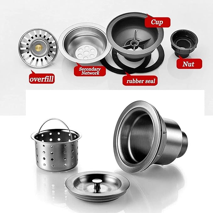 Cmercial Stainless Steel Utility Sink - Free Standing Hand Basin Station with Faucet for Garage, Restaurant, Kitchen, Laundry Ro - Outdoor Washing Sink