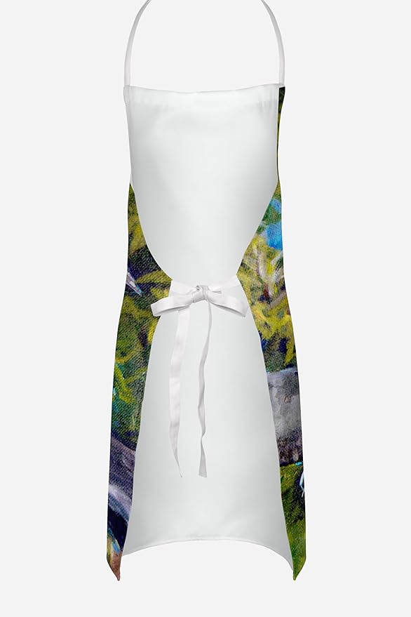 Caroline's Treasures G'Day Mate Bird Apron Cooking Kitchen Server Baking Crafts Gardening for Adult Women Men, Unisex, Large, Multicolor