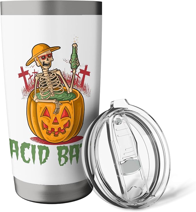 You only need an acidic bath, bathtub Stainless Steel Insulated Tumbler