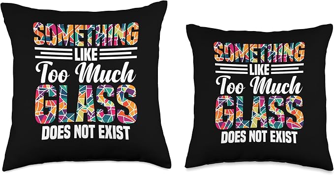 Stained Glass Artist Sheets Cutting Oil Stained Glass Throw Pillow