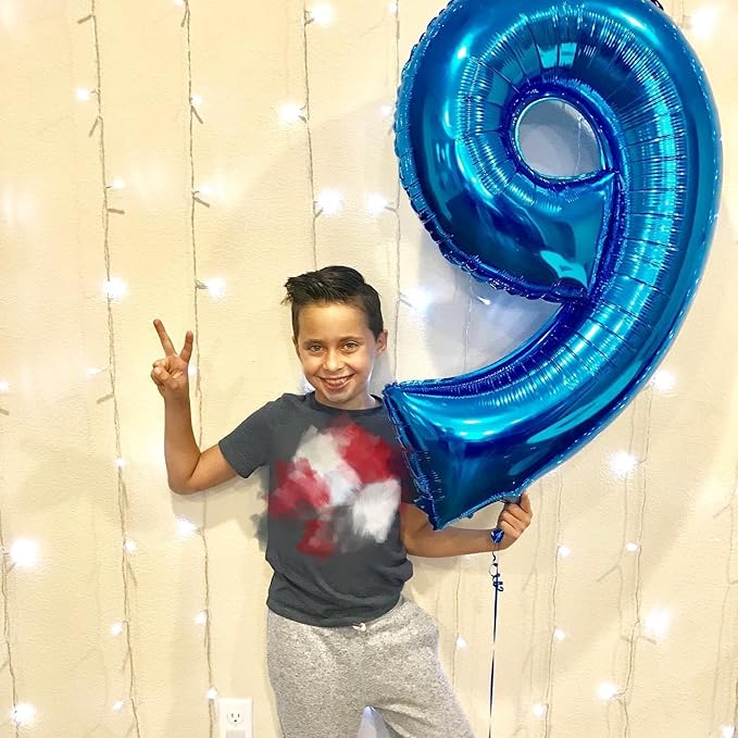 60Th Birthday Decorations For Men, Dark Blue Party Decoration for Women Adults Parents, Big Number 60 Balloons for 60th Birthday Party Decorations