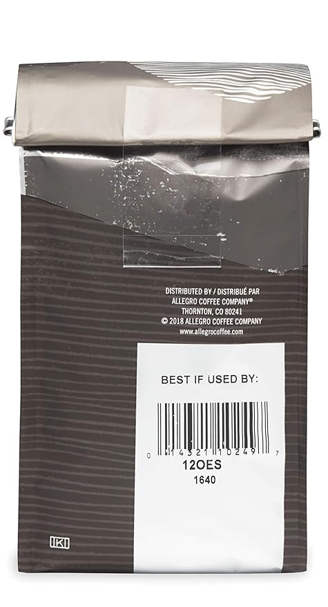 Allegro Coffee Organic Espresso Sierra Whole Bean Coffee, 12 oz