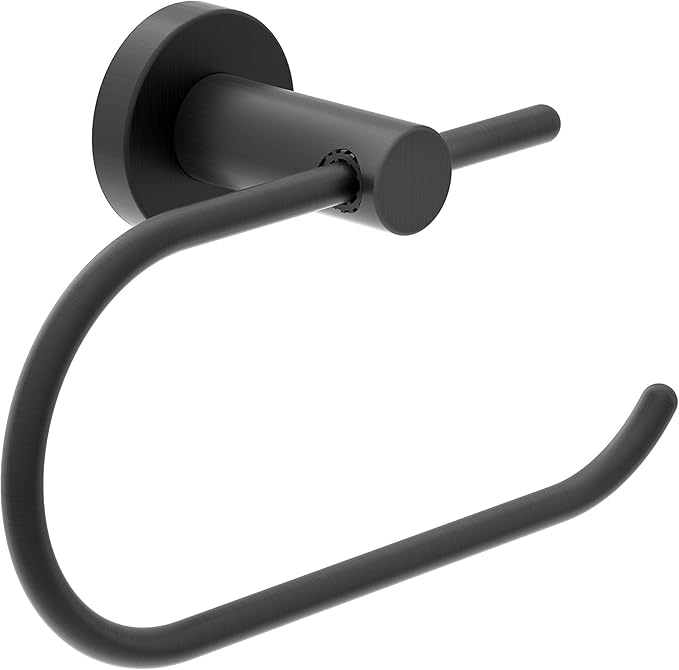 Symmons 353TP-MB Dia Wall-Mounted Toilet Paper Holder in Matte Black