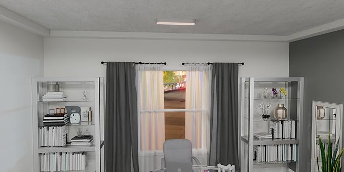 Quoizel Wesley Integrated LED Brushed Nickel Flush Mount Light
