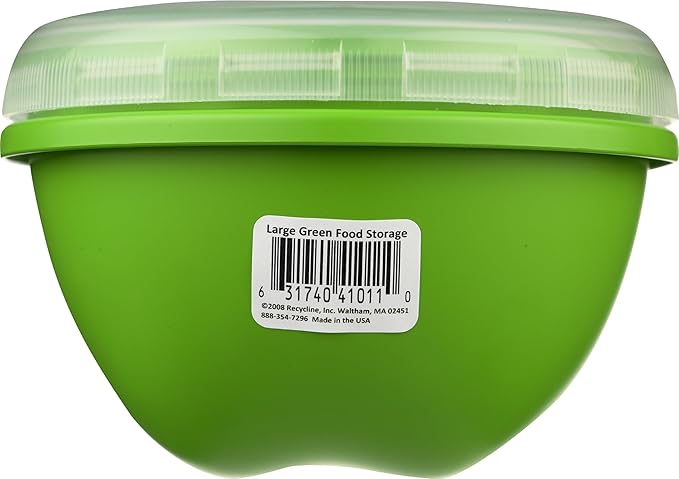 Preserve Food Storage Container, 25.5 Ounce/Large, Apple Green