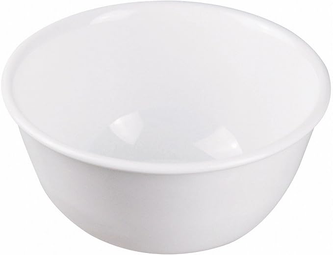 Corelle CP-9638 Plate Plate, Outer Diameter 4.9 x Height 2.4 inches (12.5 x 6 cm), Shatter-Resistant, Lightweight, Winter Frost White, Variety Bowl, Set of 5