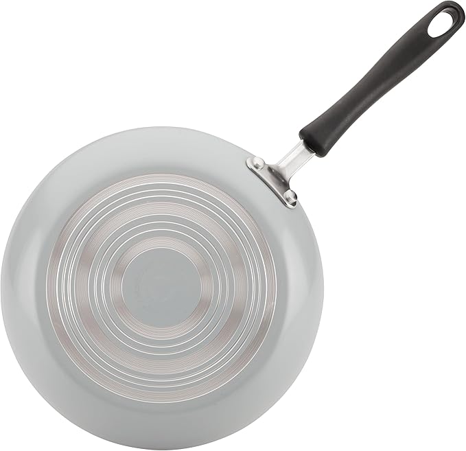 Farberware Cookstart DiamondMax Nonstick Cookware/Pots and Pans Set, Dishwasher Safe, Includes Baking Pan and Cooking Tools, 15 Piece - Silver