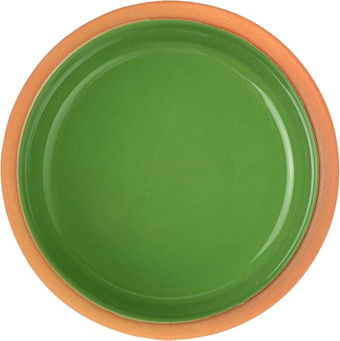 Restaurantware Terracotta Cazuela Bowls 2 Pack of 5 oz Durable Rustic Serving Dish Glazed Oven-Safe Bowl Freezer-Safe Tapas Dish Microwave-Safe Dishwasher-Safe