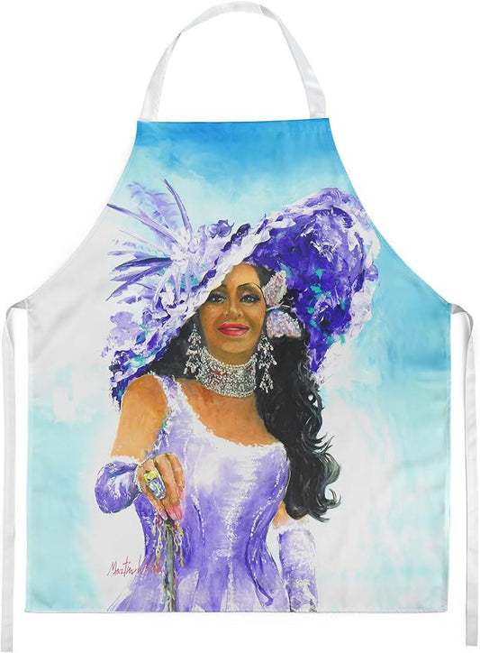Caroline's Treasures Easter Parade Apron Cooking Kitchen Server Baking Crafts Gardening for Adult Women Men, Unisex, Large, Multicolor