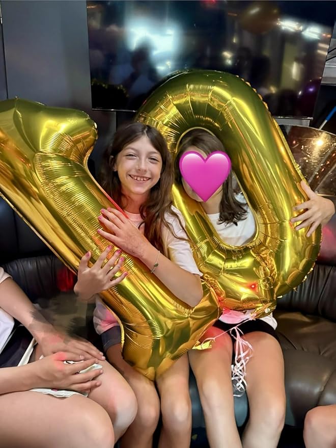 Number Balloons Big 11 11st Birthday Gold Party Decorations for Women Men, 40 In 11st Balloons for Engagement, Wedding, Celebration Party, Graduations, Photo Shoot
