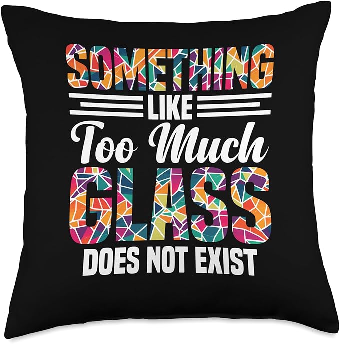 Stained Glass Artist Sheets Cutting Oil Stained Glass Throw Pillow