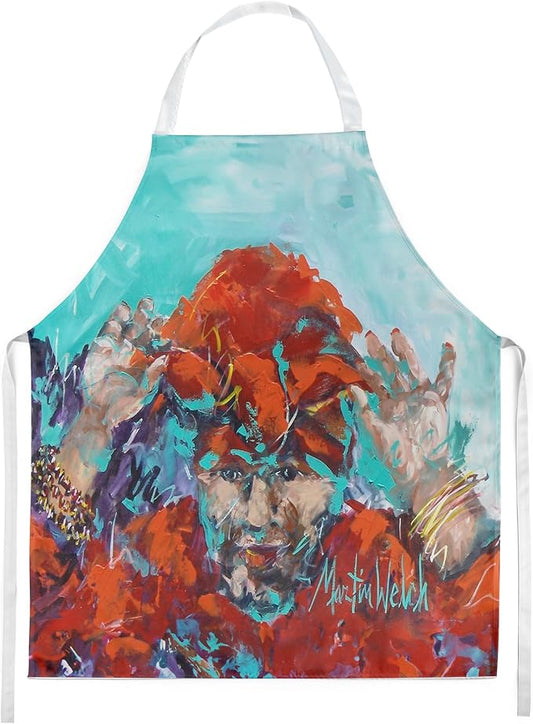 Caroline's Treasures Fortune Teller Apron Cooking Kitchen Server Baking Crafts Gardening for Adult Women Men, Unisex, Large, Multicolor