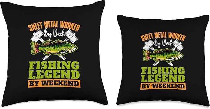 Sheet Metal Worker By Week Reform Metals Sheet Metal Worker Throw Pillow