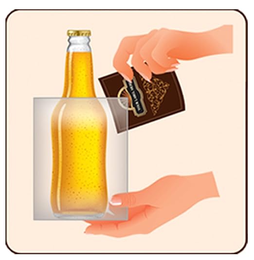 FastLabel Fermentation Accessories - Standard 12oz Beer Bottle labels - Never scrub a bottle again brought to you by FastFerment