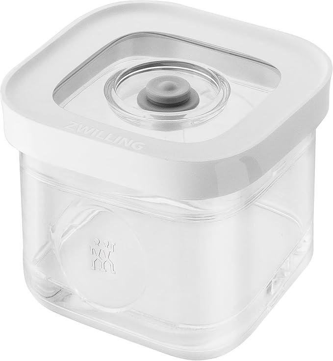 ZWILLING FRESH & SAVE CUBE Set, Size S, 6-Piece Storage Set, Includes 3x CUBE S Containers, Measuring Spoon and NFC Labels