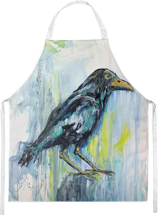 Caroline's Treasures Burnt Corn Crow Apron Cooking Kitchen Server Baking Crafts Gardening for Adult Women Men, Unisex, Large, Multicolor