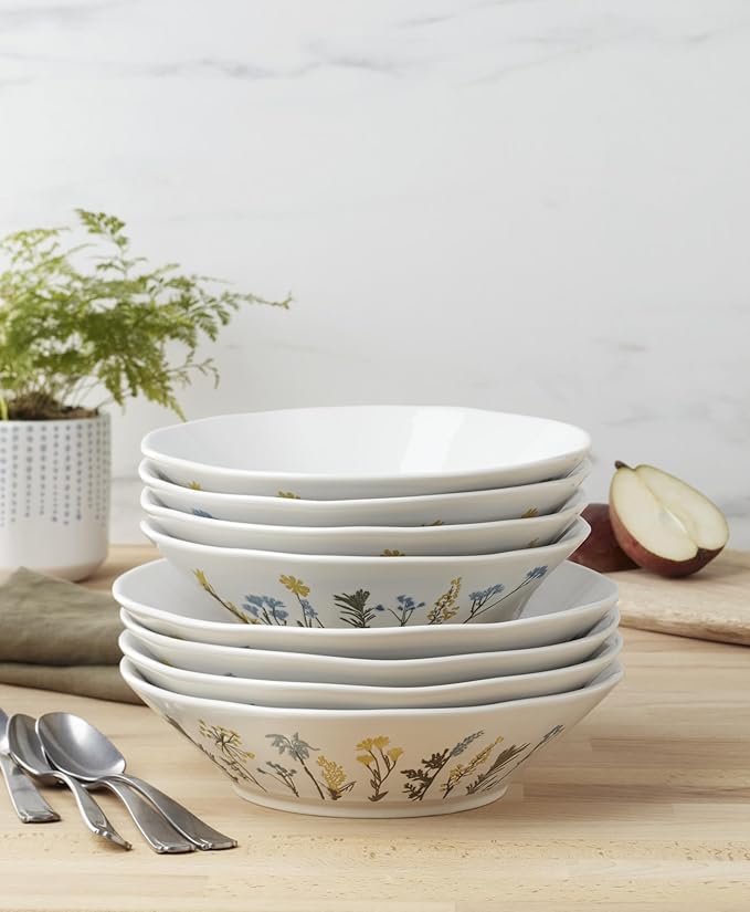 Lenox 898388 Wildflowers Pasta Bowls, Set Of 4