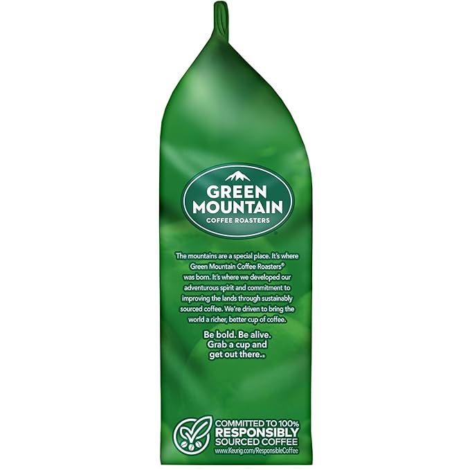 Green Mountain Coffee Roasters Wild Mountain Blueberry, Ground Coffee, Flavored Light Roast, Bagged 12 Oz, 1 Count