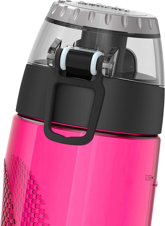 Thermos 24 Ounce Tritan Hydration Bottle with Meter, Ultra Pink (HP4104UP6)