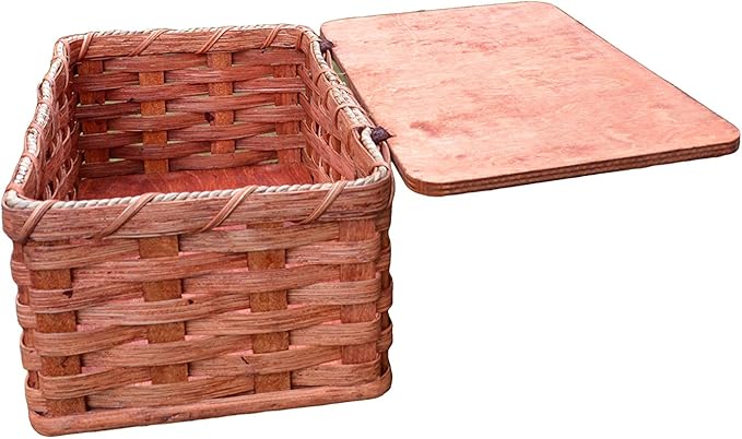 Amish Handwoven Mail Basket/ Mailbox Basket. Measures 18.5 X 8.5 X 5.75. Accent Your Country Decor with This Well Crafted Handmade Basket. Replace Your Old Rusted Box with This Unique Handwoven Mailbox Basket. Not Only Can It Be Used As a Mailbox, It I...