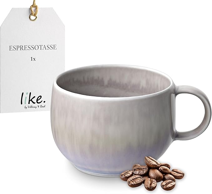 like. by Villeroy & Boch Perlemor Sand Espresso cup - 3.25x2.5x1.75 inch