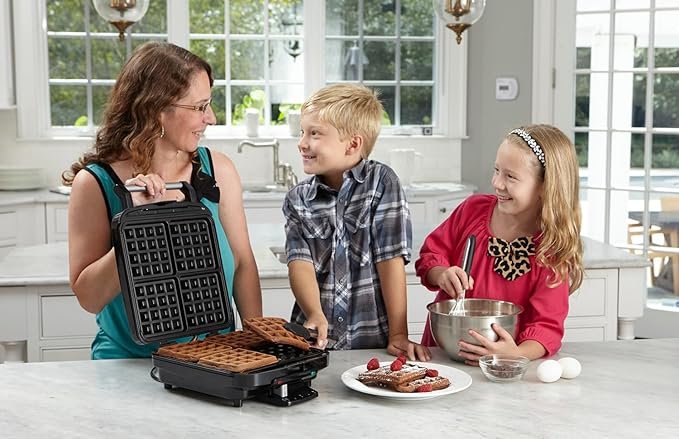 Cuisinart 4 Slice Belgian Waffle Maker - Square, WAF-150NAS