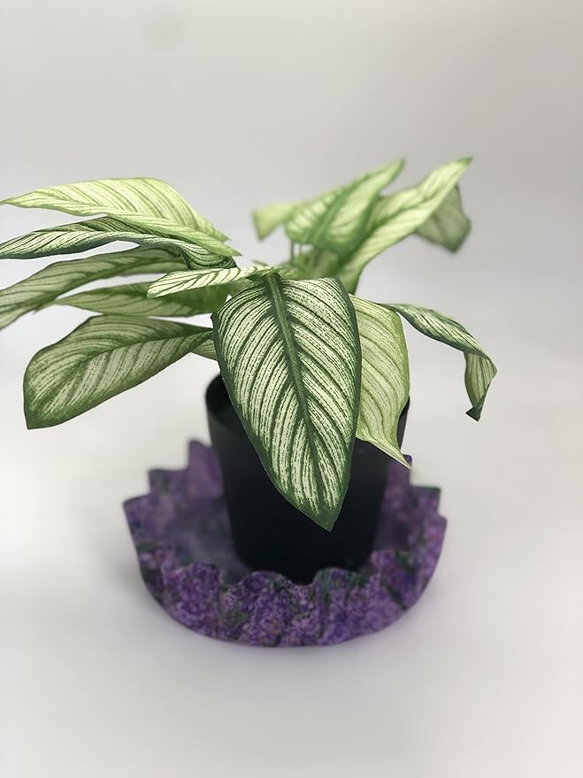 Andreas Silicone LP4-374 Lavender Medley 4" Lillie Pad