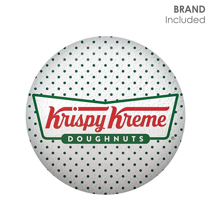 Krispy Kreme Doughnuts, Classic, Ground Coffee, Medium Roast, Bagged 12oz (Pack of 2)