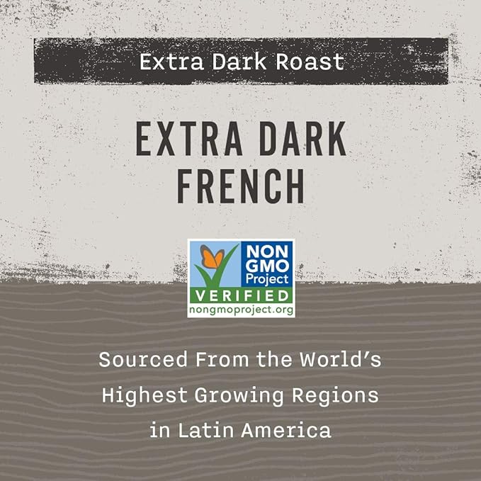 Allegro Coffee Extra Dark French Roast Ground Coffee, 12 oz