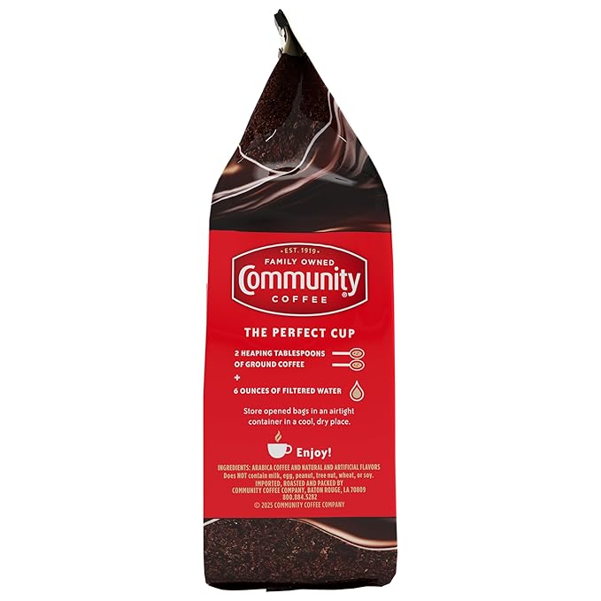 Community Coffee Chocolate Lava Cake Flavored Ground Coffee, 11 Ounce (Pack of 1)