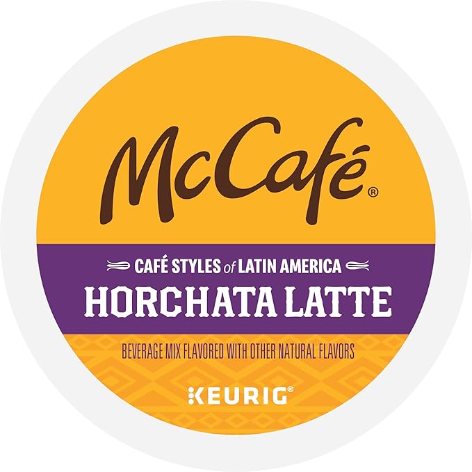 McCafe Cafe Styles of Latin America Horchata Latte, Keurig Single Serve K-Cup Coffee Pods, 10 Count (Pack of 6)