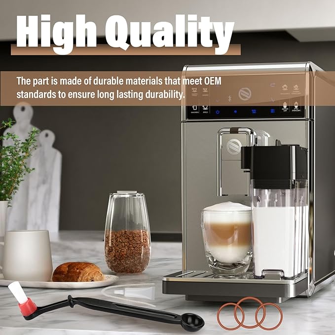 Brew Group Maintenance Kit with Coffee Brush Spoon Cleaning Tool Compatible with Gaggia Automatic Espresso Machines for Coffee Machine Grinder Maker Frother Group Head Burr Blades