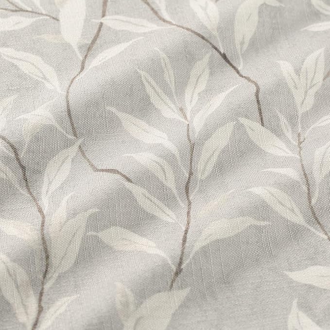 VOGOL Curtains 36 in for Bedroom 2 Panels, Rod Pocket Cafe Curtain Semi Sheer Short Bay Window Curtains for Living Room Kitchen Cabinet Bathroom RV Shades Camper Blinds 36L Long