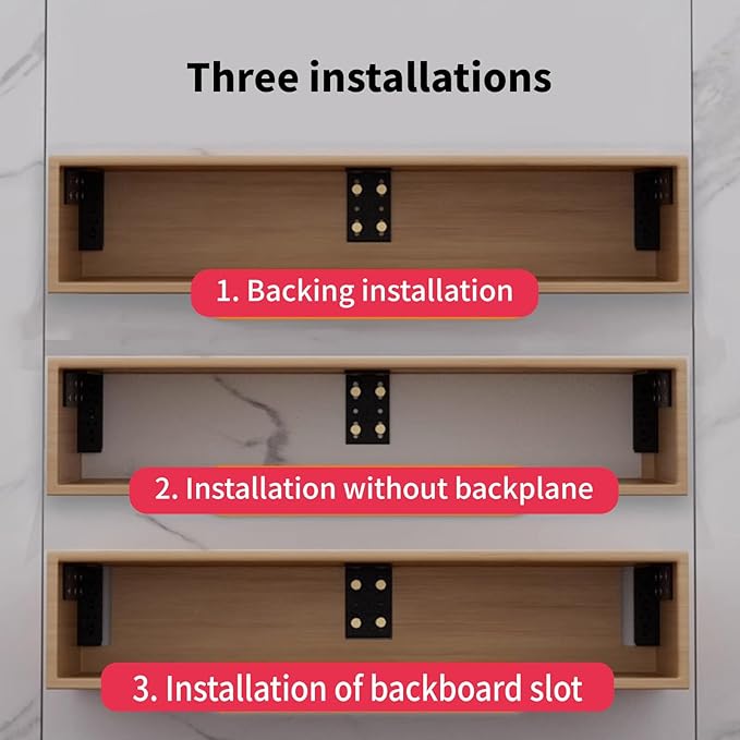 High Strength Invisible L Shaped Brackets Accessory for Secure Cabinet Installation in Kitchens and Living Room Interior Designers Fixture