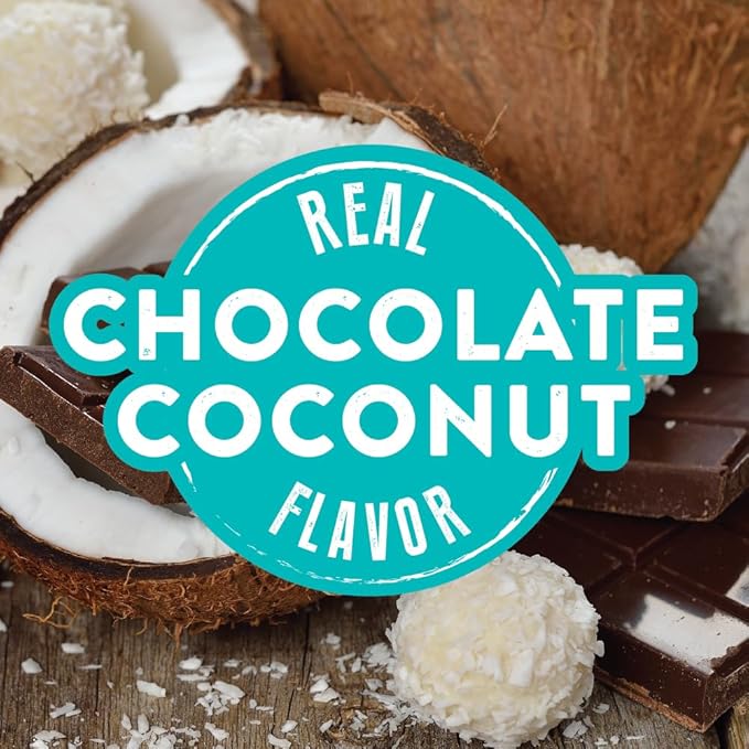 Two Rivers Coffee Chocolate Coconut Flavored Ground Coffee, Perfectly Balanced, Always Smooth, Made with 100% Arabica Beans - Flavor Enhanced, 10 Ounce Bag