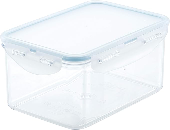 LOCK & LOCK Purely Better Tritan Container/Rectangle Food Storage Bin, 37 Ounce, Clear