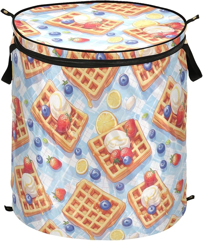 Cute Cartoon Rainbows laundry basket folding and waterproof bins with lids for organizing with sturdy handle bag Decorative 62 quart for kitchen shelf towel cestos para ropa sucia