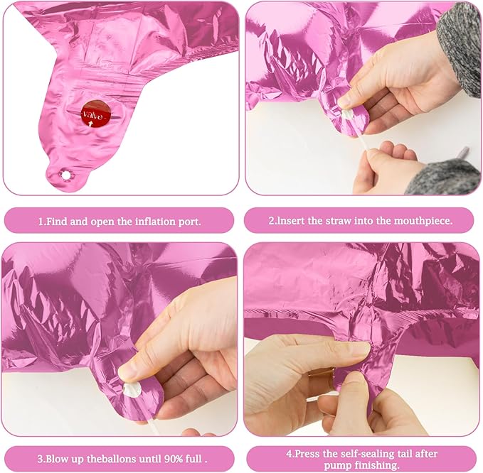Pink 2026 Balloons, 2026 Number Balloons, 40 Inch Large Foil Graduation Balloon 2026 Numbers for Graduation Decorations Class of 2026, Props, Birthday, Anniversary, New Year Eve Party Decorations
