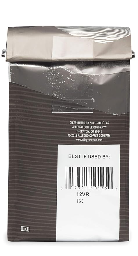 Allegro Coffee Vienna Roast Whole Bean Coffee, 12 oz (Pack of 3)