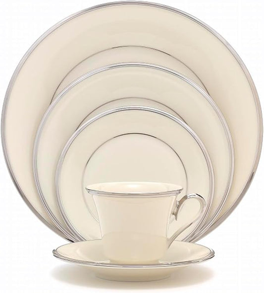 Lenox Solitaire 5-Piece Place Setting, White