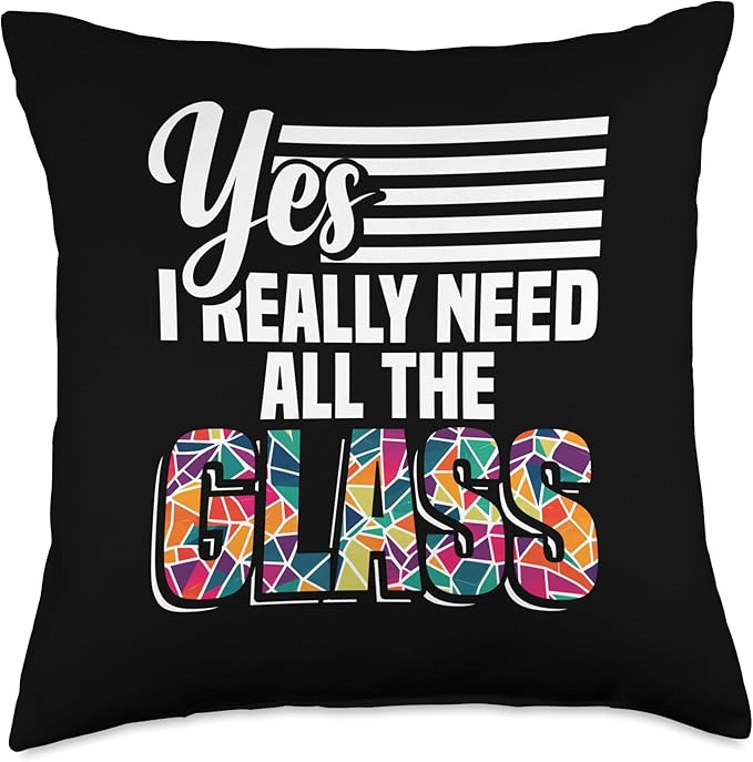 Stained Glass Sheets Foiler Tools Stained Glass Artist Throw Pillow