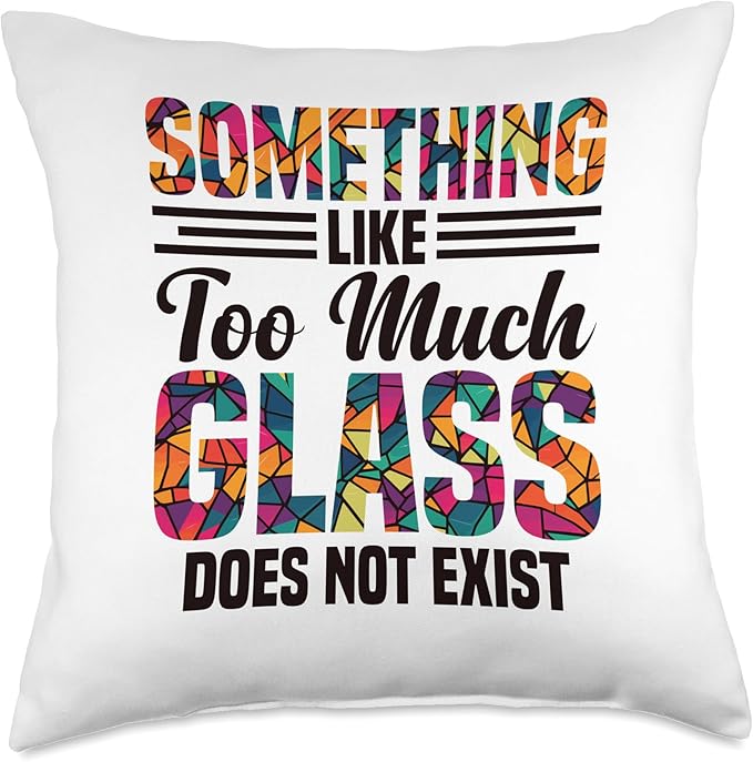 Stained Glass Artist Sheets Cutting Oil Stained Glass Throw Pillow