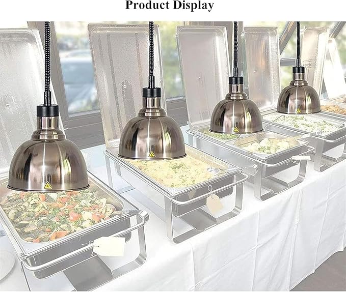 Restaurant Kitchen Buffet Commercial Pendant Light for Keeping Food Warm Extendable(C) (E)