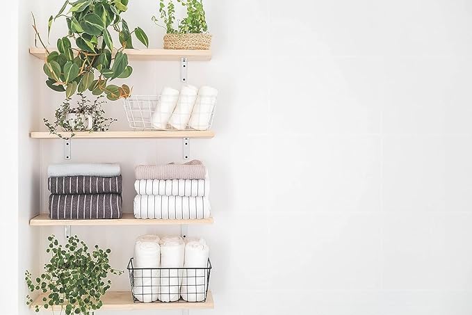 B&B HARDWARE Oversized Cabinet Shelves Melamine 1/2" Thick, Custom Cut to Size. (10" Depth x 51" Length).
