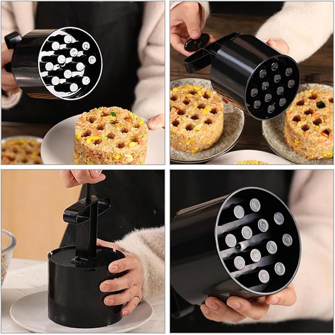 Honeycomb Briquettes Rice Mold for Baking Home Kitchen Hotel Cake Mousse Ring