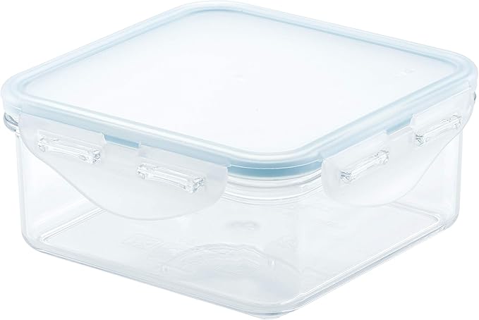 LOCK & LOCK Purely Better Tritan Container/Square Food Storage Bin, 20 Ounce, Clear
