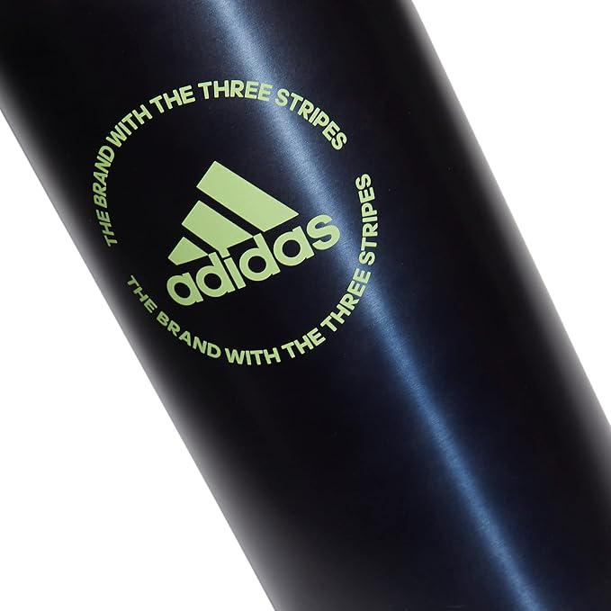 adidas Stainless Steel Metal Water Bottle 34 oz (1L) Screw Cap