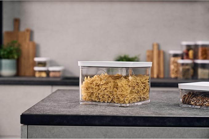 ZWILLING Fresh & Save Cube Box, Plastic, Airtight Dry Food Storage Container, Large Tall Cube, 2L Container, 4.2-qt