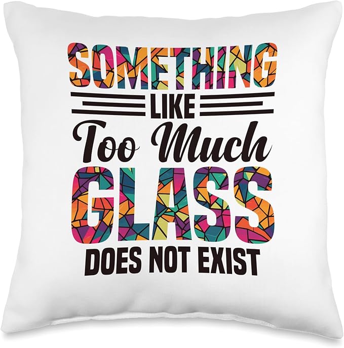 Stained Glass Artist Sheets Cutting Oil Stained Glass Throw Pillow